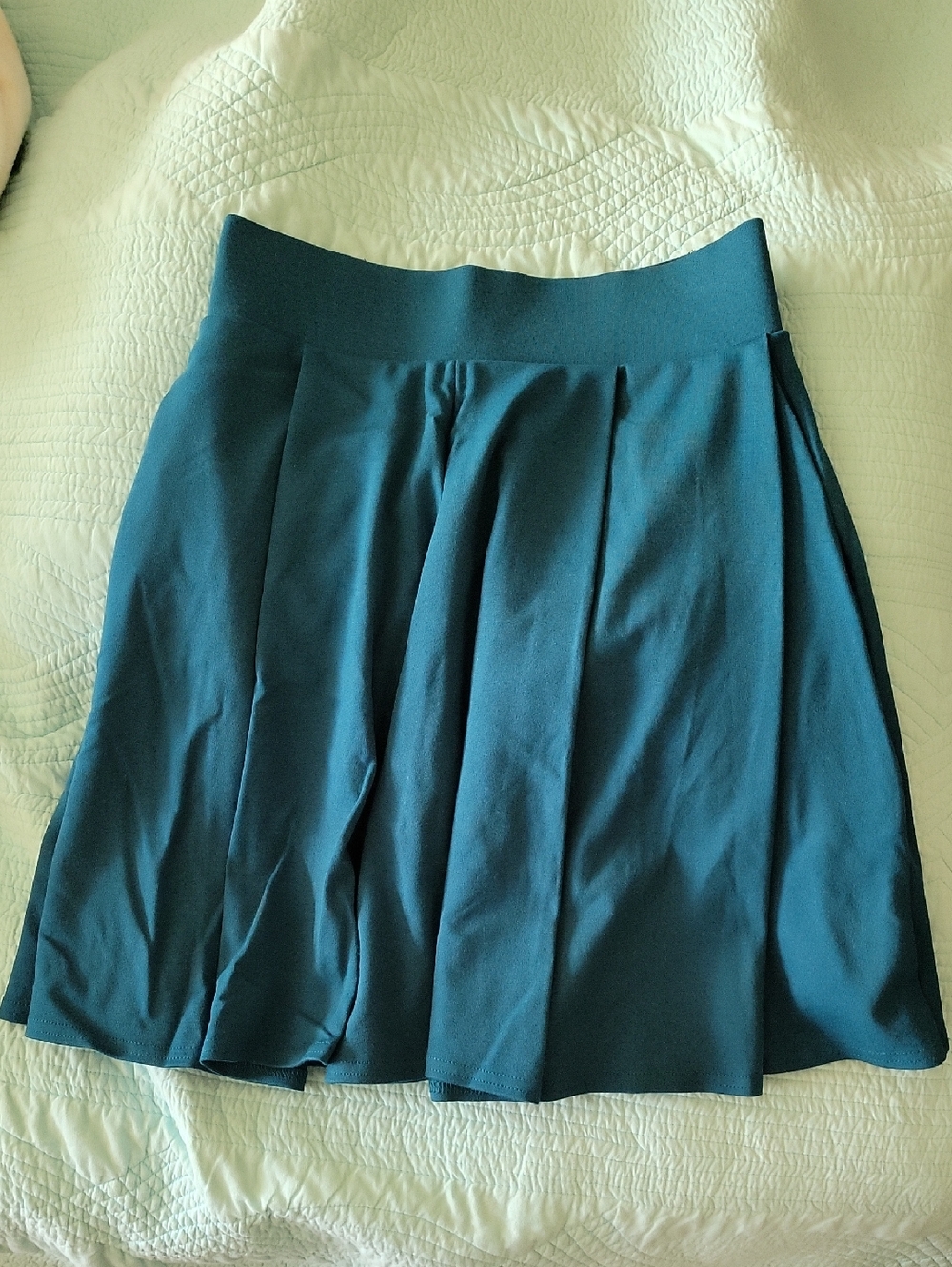 Elhoffer Essentials Teal Skater Skirt